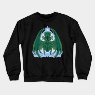 Cthulhu Emerges!!!! Crewneck Sweatshirt